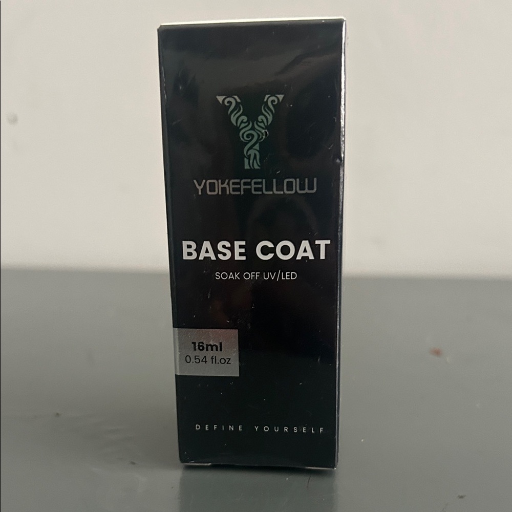 YOKEFELLOW Base Coat UV/LED Nail Primer - Black Packaging